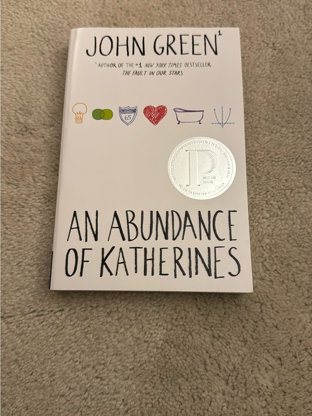 An Abundance of Katherine’s Book